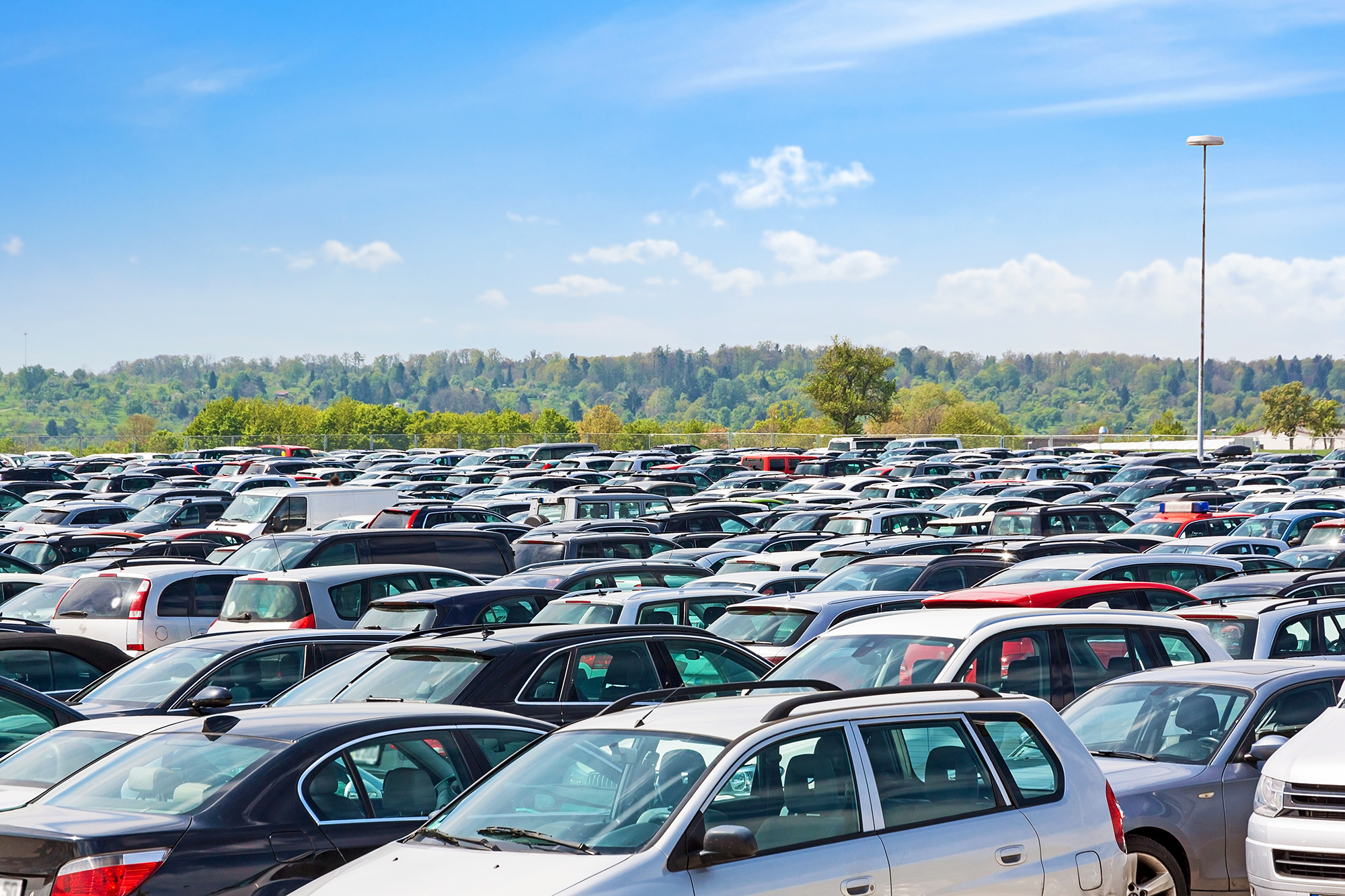 Parken am Flughafen